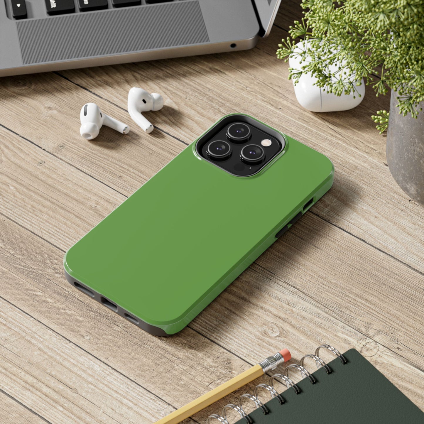 Solid Green Phone Case